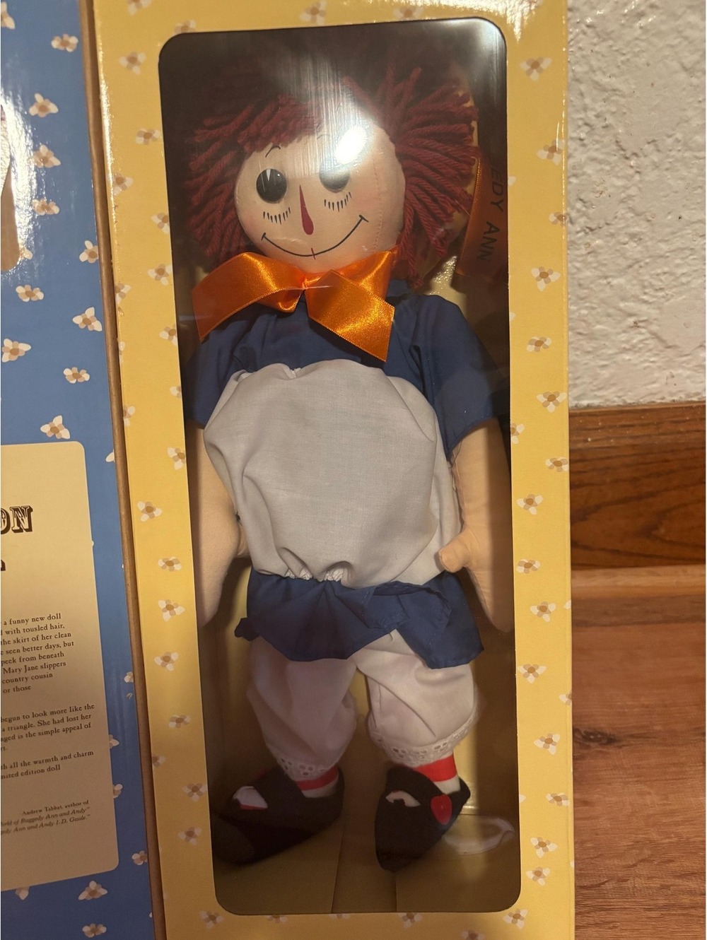 Raggedy Ann Special Edition Patent Doll 2002 Excellent!